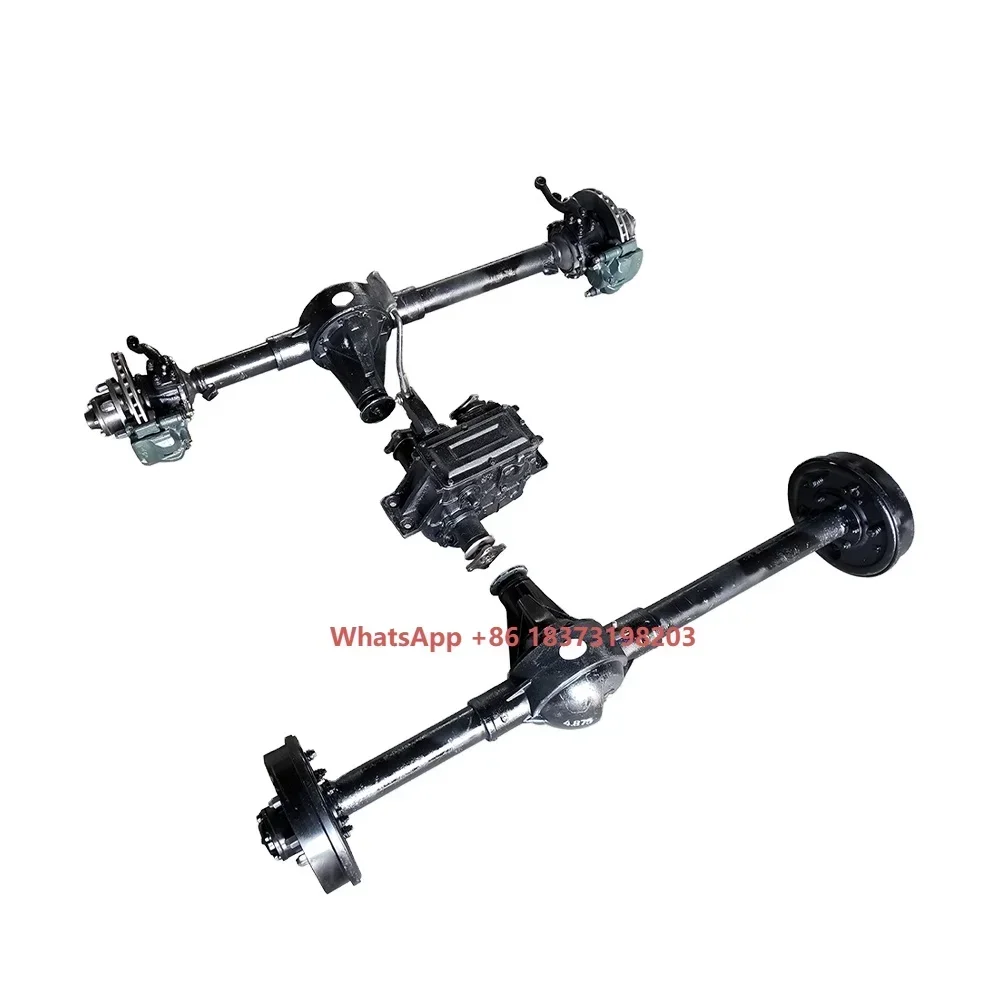 

High Quality 2Tons 4WD Front Axle Rear Drive Axle Transfer case Axle Assembly 4X4 Four Wheel Drive Vehicle Chassis Differential