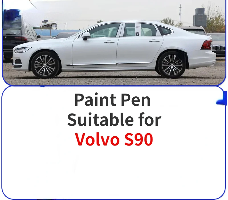 

Paint Pen Suitable for Volvo S90 Paint Fixer Agate Black Blue Car Special Original Car Paint Mark Removal Scratch Fabulous S90