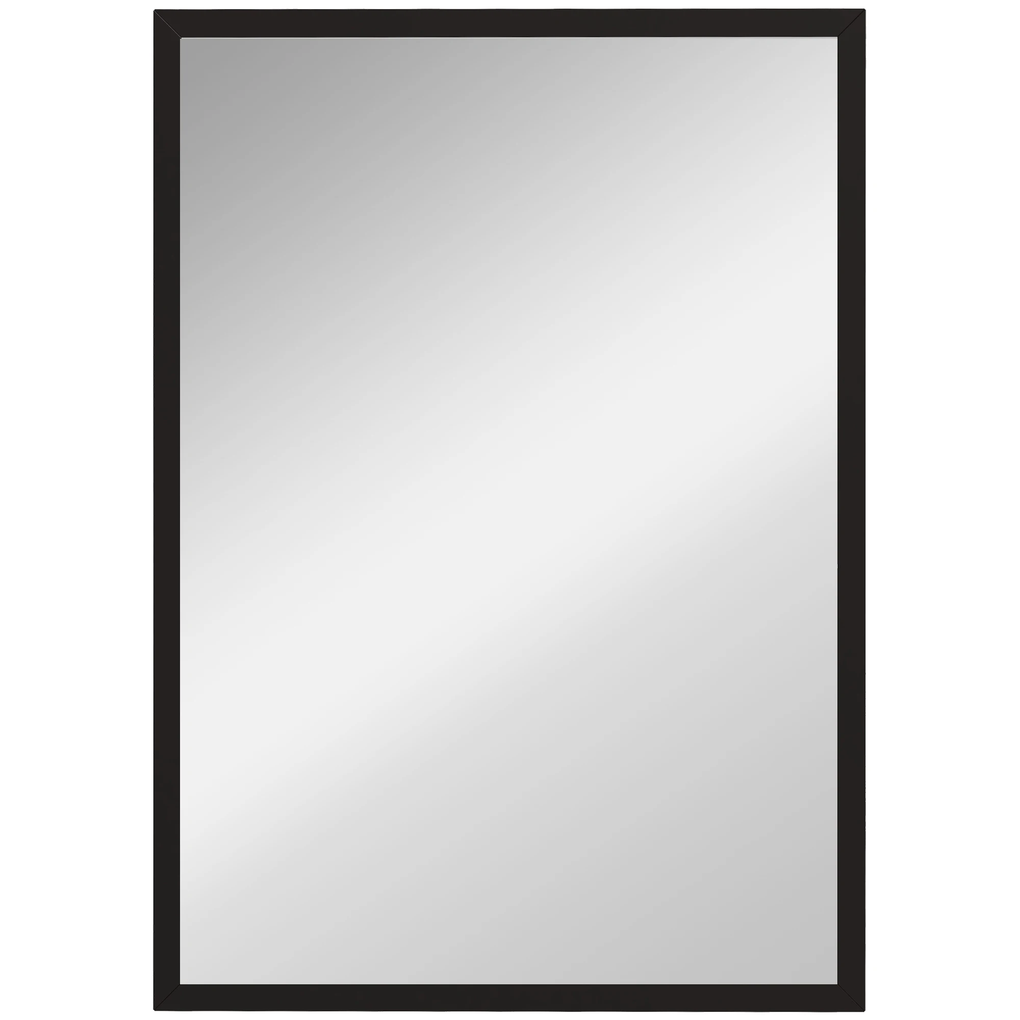 HOMCOM Espejo de Pared Decorativo 50x70 cm Espejo Rectangular
