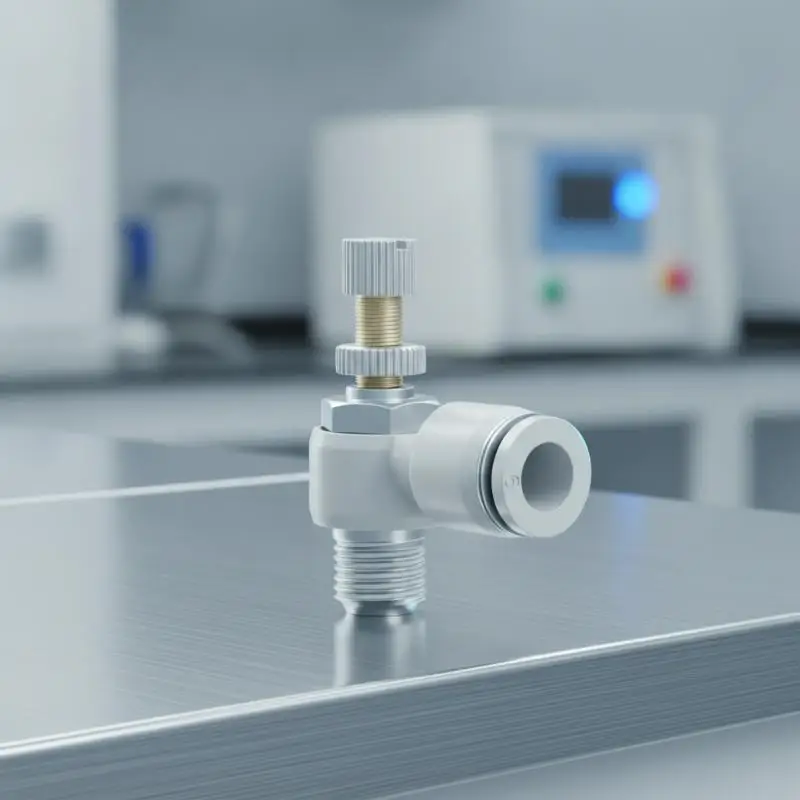 SL Series Quick Push Air Tube Fitting Wear Resistant Throttle Pneumatic Flow Regulator SL4 6 8 10 12 Speed Control Joint