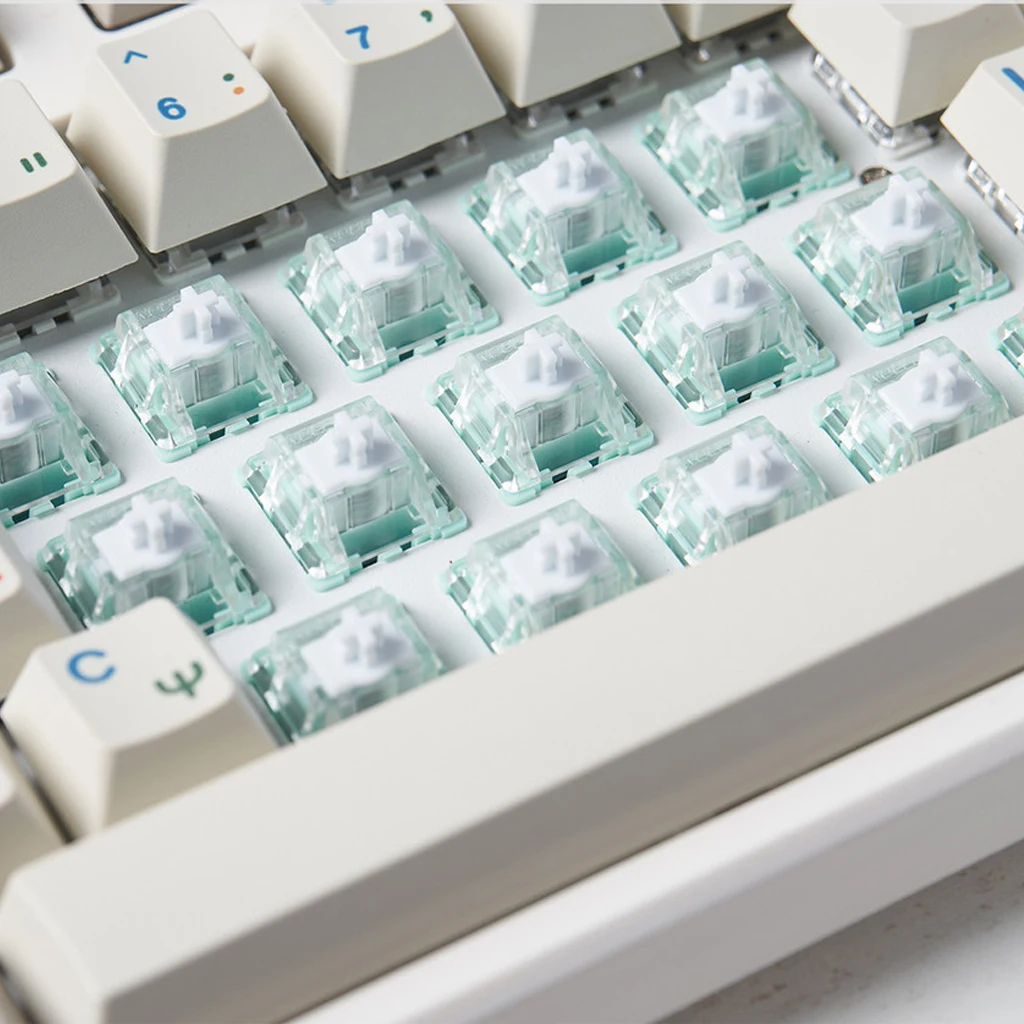 Gateron Magnetic Jade Keyboard Linear Switches HIFI Mahjong Sound Customized Hot Swappable Keyboard Switch Gaming