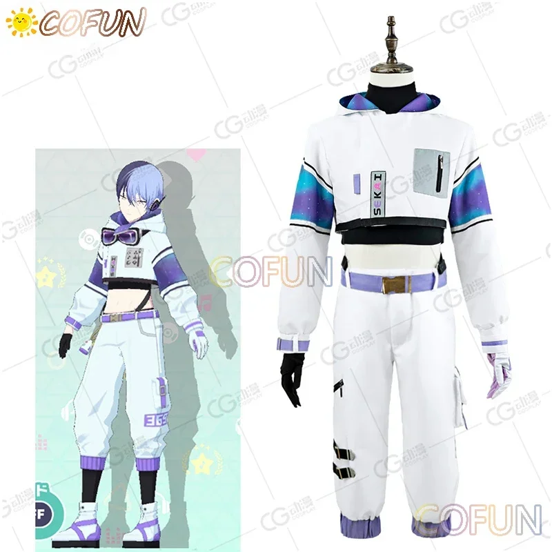 

COFUN Game Project Sekai Toya Cosplay Costume PJSK Halloween Outfits Women Men Suit