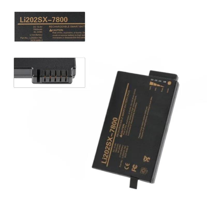 High Quality 10.8V 7800mAh Battery LI202SX-7800 for TSI 9130-02 530EP 8530EP 8533EP LI202SX LI202SX-6600 LI202SX-66C 7200 78C