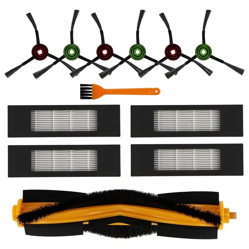 ل Ecovacs Deebot N8 N8 + N8 Pro N8 Pro + T9 T9 + T8 + T8 AIVI OZMO 950 920 جهاز آلي لتنظيف الأتربة فرشاة Sie الرئيسية مرشحات Hepa