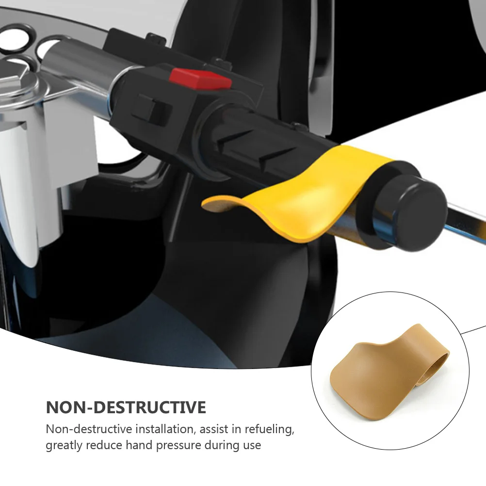 

10pcs Motorcycle Clamp Handlebar Refueling Aid Ergonomic Design High Strength Abs Non-Slip Durable Throttle Grip Booster