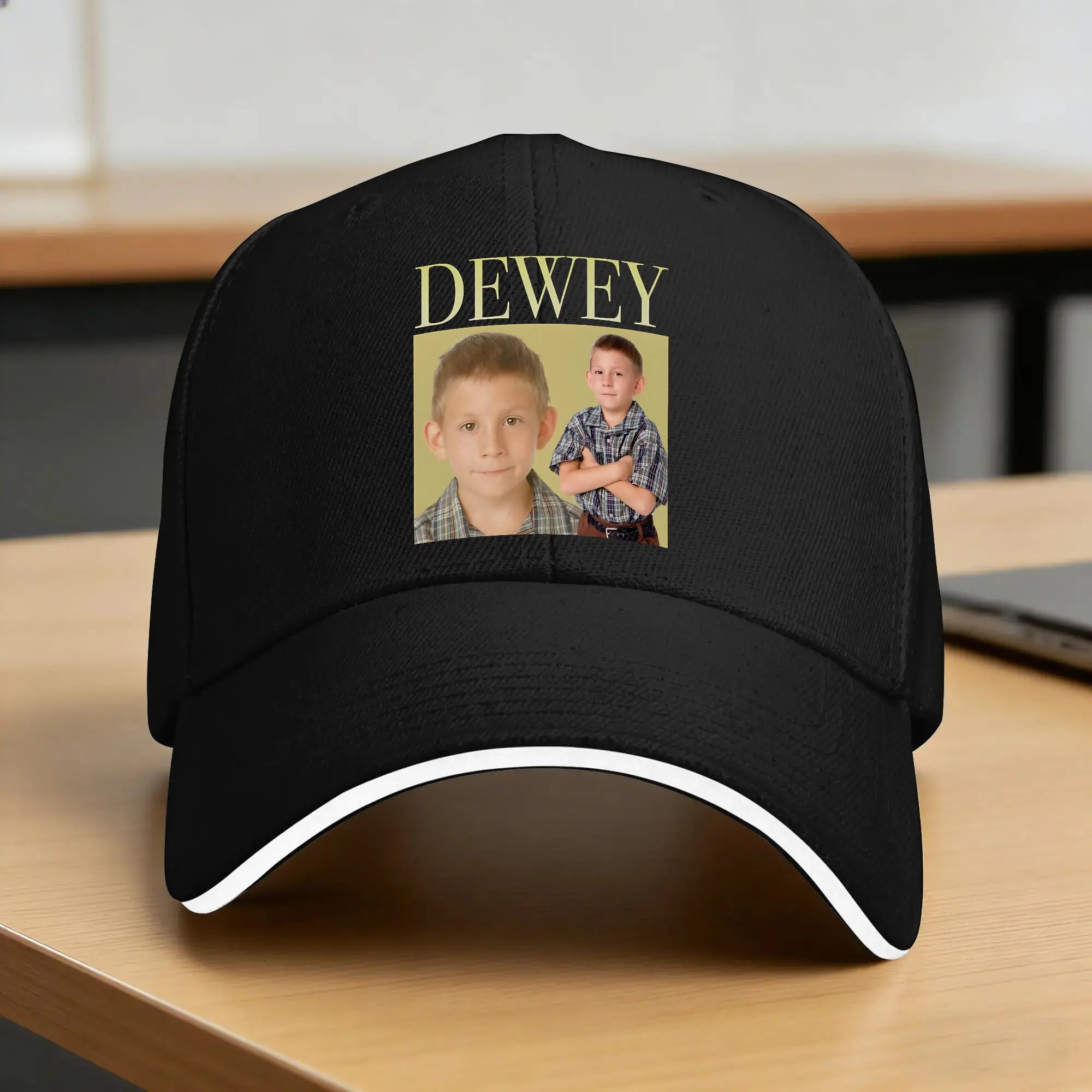 Summer Casual Baseball Cap Dewey Poster Kpop Rock Trucker Hat For Men Women Breathable  Design Baseball Caps