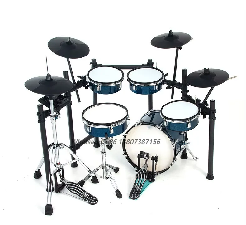 

Adult Professional Manufacturers of Electronic Drum Sets Electric Drum Set Beginners Five Drums Four Cymbals