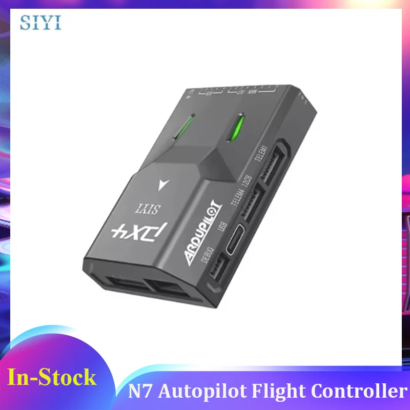 

Контроллер полета автопилота SIYI N7, совместимый с модулем питания Ardupilot и PX4 Ecosystem M9N GPS и от 2 до 14S для БПЛА-дрона