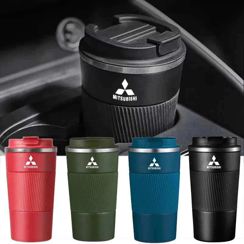 

Stainless Steel Coffee Tumbler Thermos Cup Travel Thermal Mug for Mitsubishi Lancer EX Galant ASX Outlander Pajero Eclipse L200