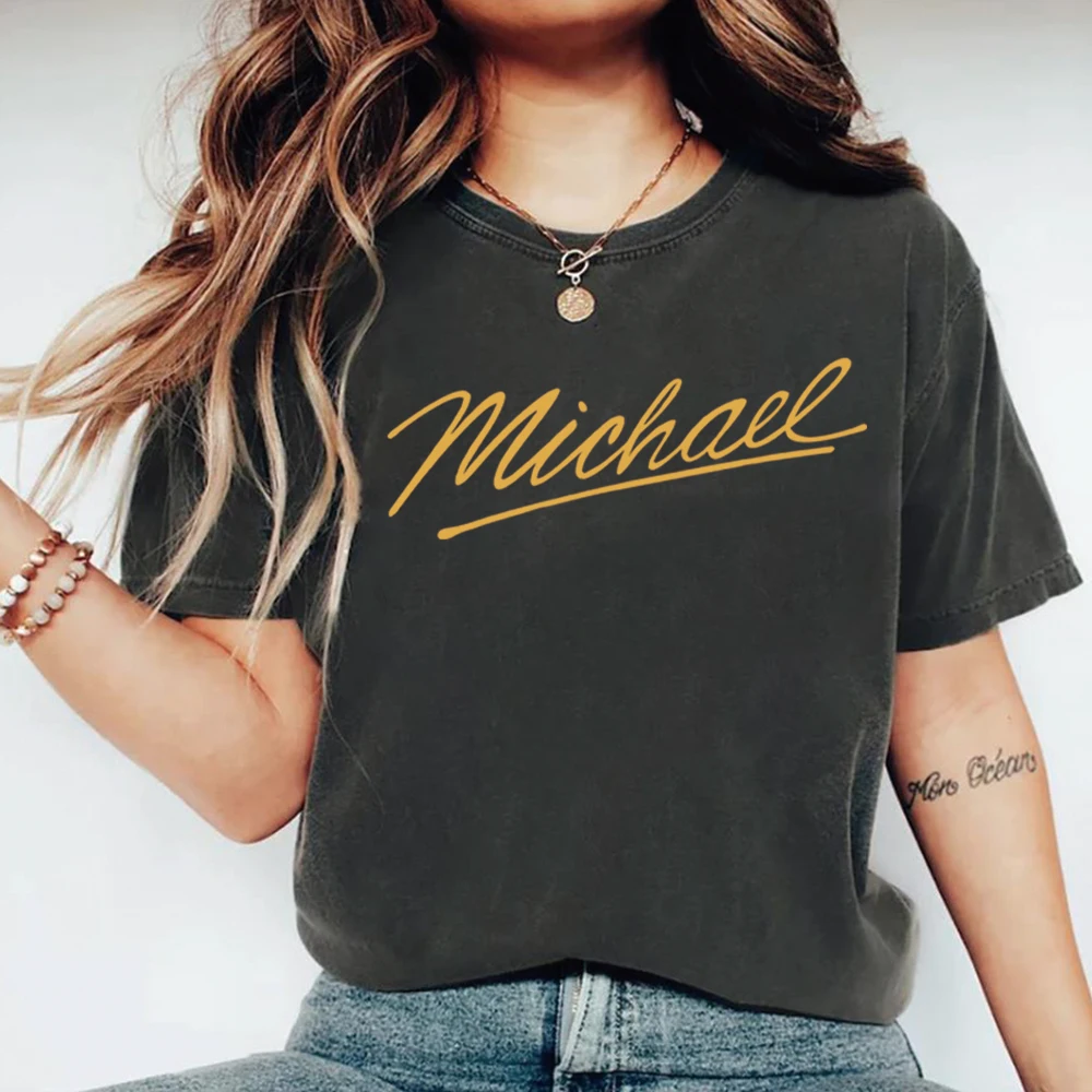 Vintage MJ Beat It T-shirt 90s Retro Style Tshirt King of Pop Music Shirts Michael Tee Unisex Short Sleeves Tops Fan Gifts