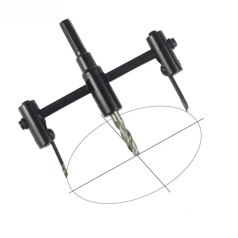 

Регулируемый круглый резак для отверстий 120/200/300 мм, дрель для гипсокартона, пила, круглое режущее лезвие, инструмент типа самолета