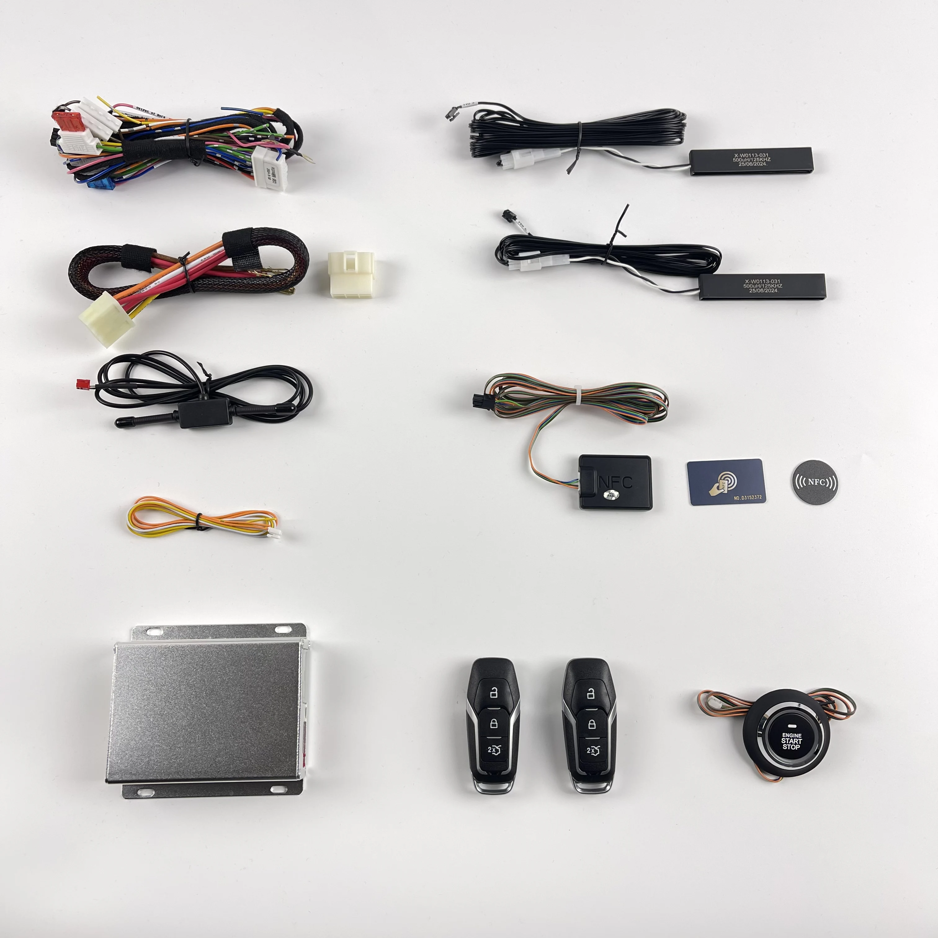 Wholesale  Keyless Entry Car Alarm Security System Remote Starter Siren Central Door Alarm Remote