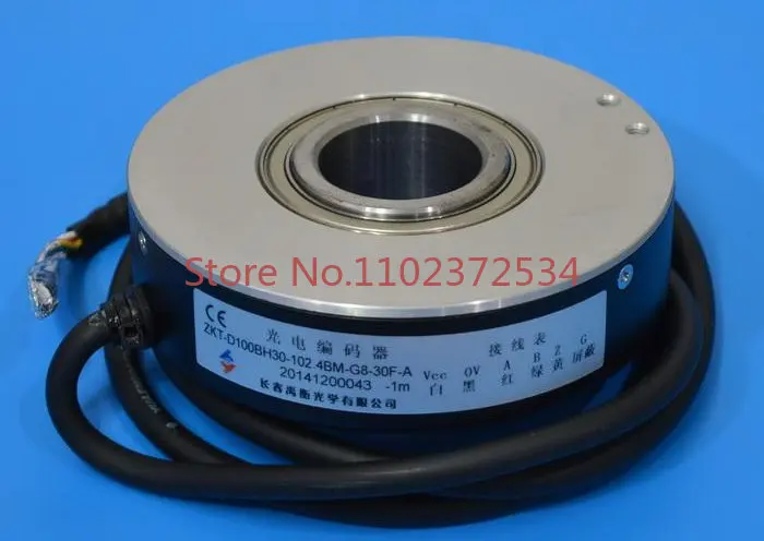 

Original genuine Changchun Yuheng hollow shaft encoder ZKT-D100BH30-102.4BM-G8-30F-A