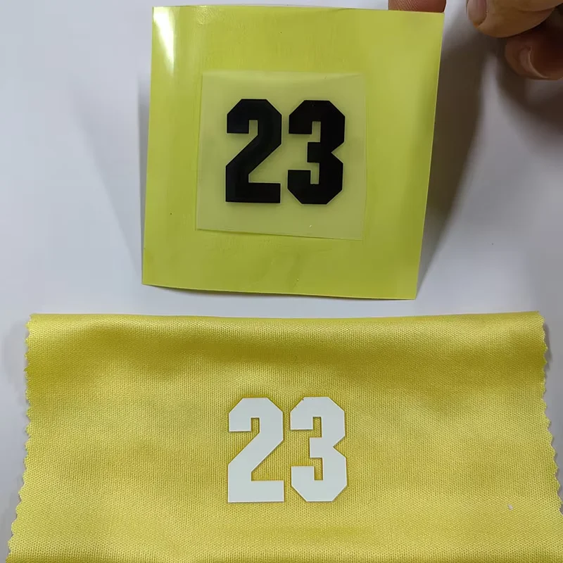 Individueller Siebdruck 3D-Silikon-Heißpress-LOGO-Etiketten Gummi-Patches Aufbügelbare Aufkleber Vinyl-Wärmeübertragungslogo für Kleidung – Detail 7