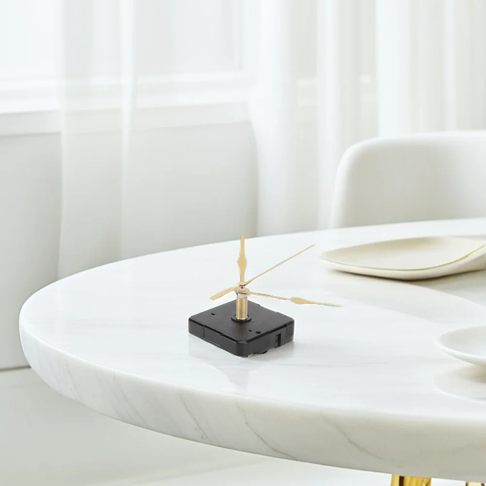 

Clock Mechanism Replacement Kit with Hands Long Lifespan Easy Installation for DIY Wall Clock Movement Accessories Hardware