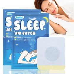 6pcs Sleeping Aid Patches Insomnia Treatment Anxiety Decompression Headache Neurasthenia Soothing Relieve Help Sleep