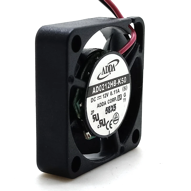 ADDA AD0624XB-A71GL تيار مستمر 24 فولت 0.18A 60x60x25 مللي متر 2-سلك خادم مروحة التبريد