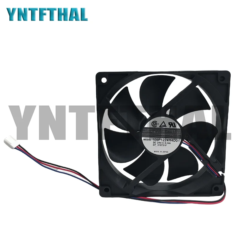 Original For 109P1224H4D01 DC 24V 0.24A 120x120x25mm Cooling Fan