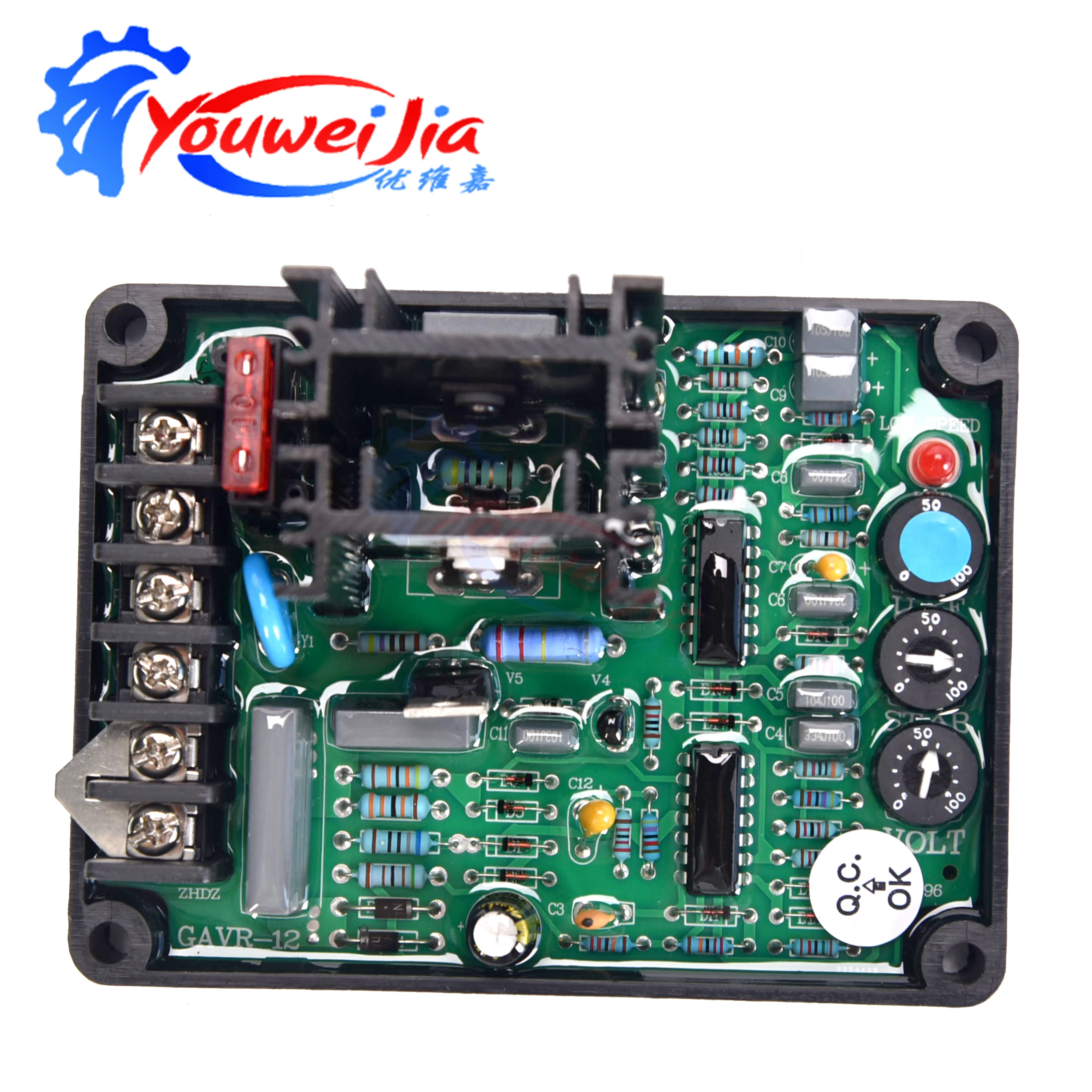 Top-grade GAVR-12B Plug-in Diesel Generator AVR GAVR12B Automatic Voltage Regulator Genset Components