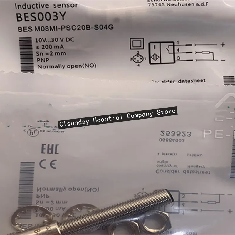 3pcs New proximity switch BES M08MI-PSC20B-S49G BES M08MI-PSC15B-S04G BES M08MI-PSC20B-S09G