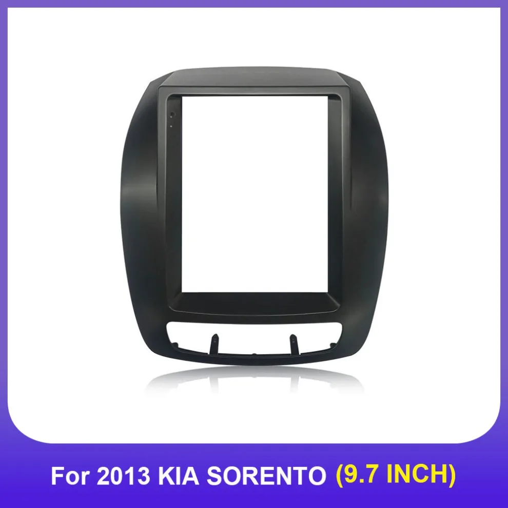 

Car Radio frame 2013 KIA SORENTO ( 9.7" VERTICAL SCREEN) Fascias Tesla Style Android MP5 Stereo Player 2Din Head Unit Panel