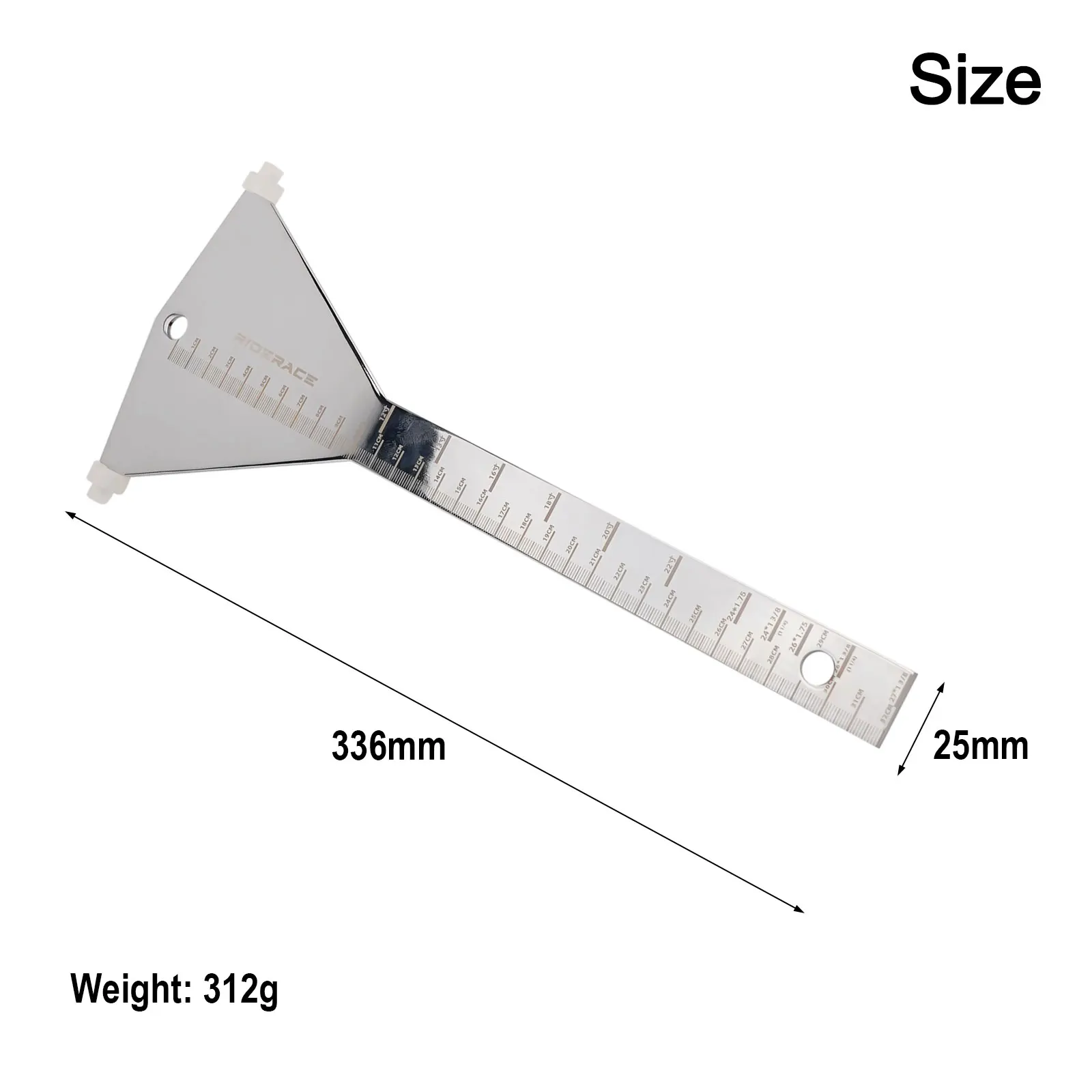 

Bike Wheel Rim Centering Gauge Tool with Stainless Steel Design for Reliable Bicycle Wheel Balancing and Repair Operations
