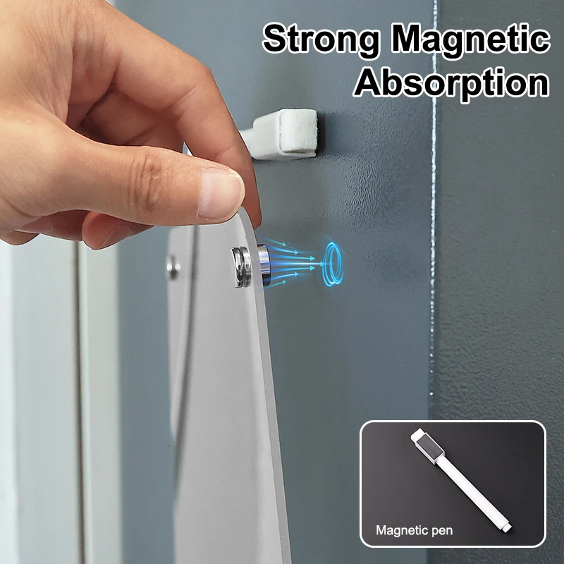 * New Sale Acrylic Refrigerator Magnet Calendar Board Magnetic Handwritten Erasable Message Board Whiteboard Memo Weekly Planner