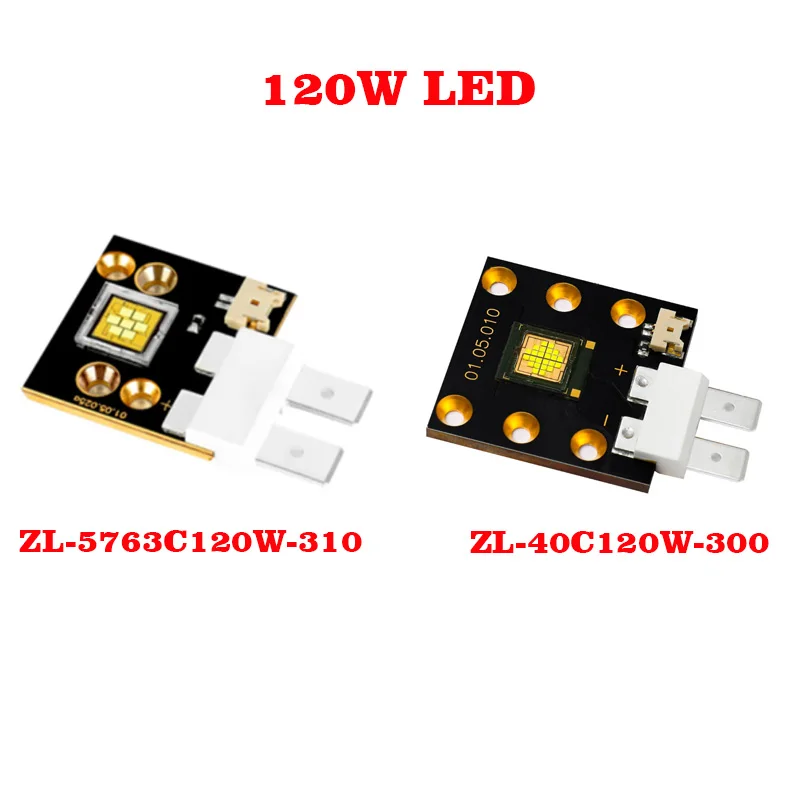 13V-15V/21-25V LED Stage Light Chip 120W Cold White Luminous For Moving Head Disco DJ Lamp