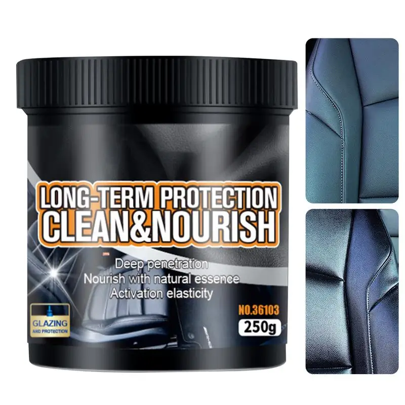 For All Leather Restorer For Couches Leather Car Seat Conditioner 250g Leather Restoration Cream Care Balm Scratch Repair For