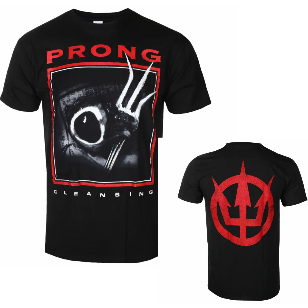 New Prong Graphic Cotton T-shirt Unisex Summer Short Sleeve Fashion Brand Tee Luxury Casual Vintage Tees