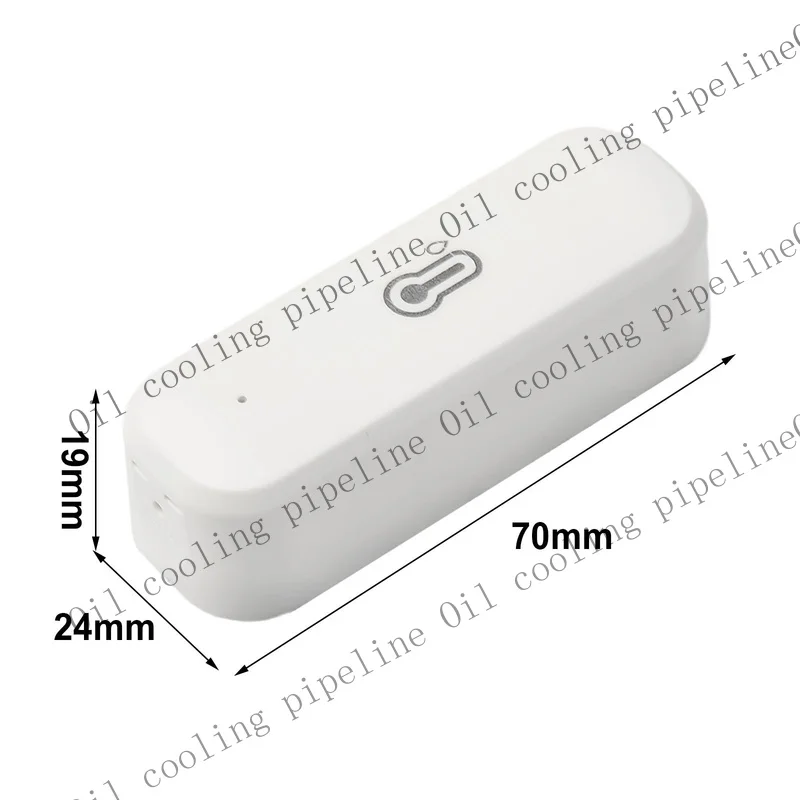 A+ 4PCS for Zigbee Smart Temperature And Humidity Detector Indoor Wireless Sensor