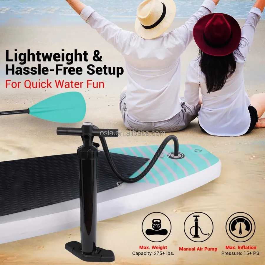 Waterplay Surfen, buntes Design, aufblasbares Paddle-Board mit allem Zubehör