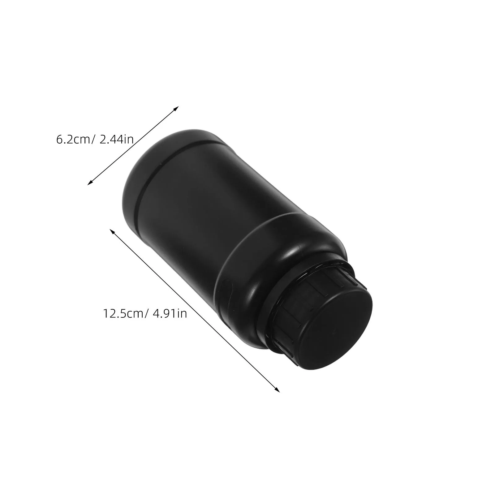 12Pcs 250Ml Wide Mouth Lab Reagent Bottles Plastic Chemical Storage Containers Screw Caps for Laboratory Sample