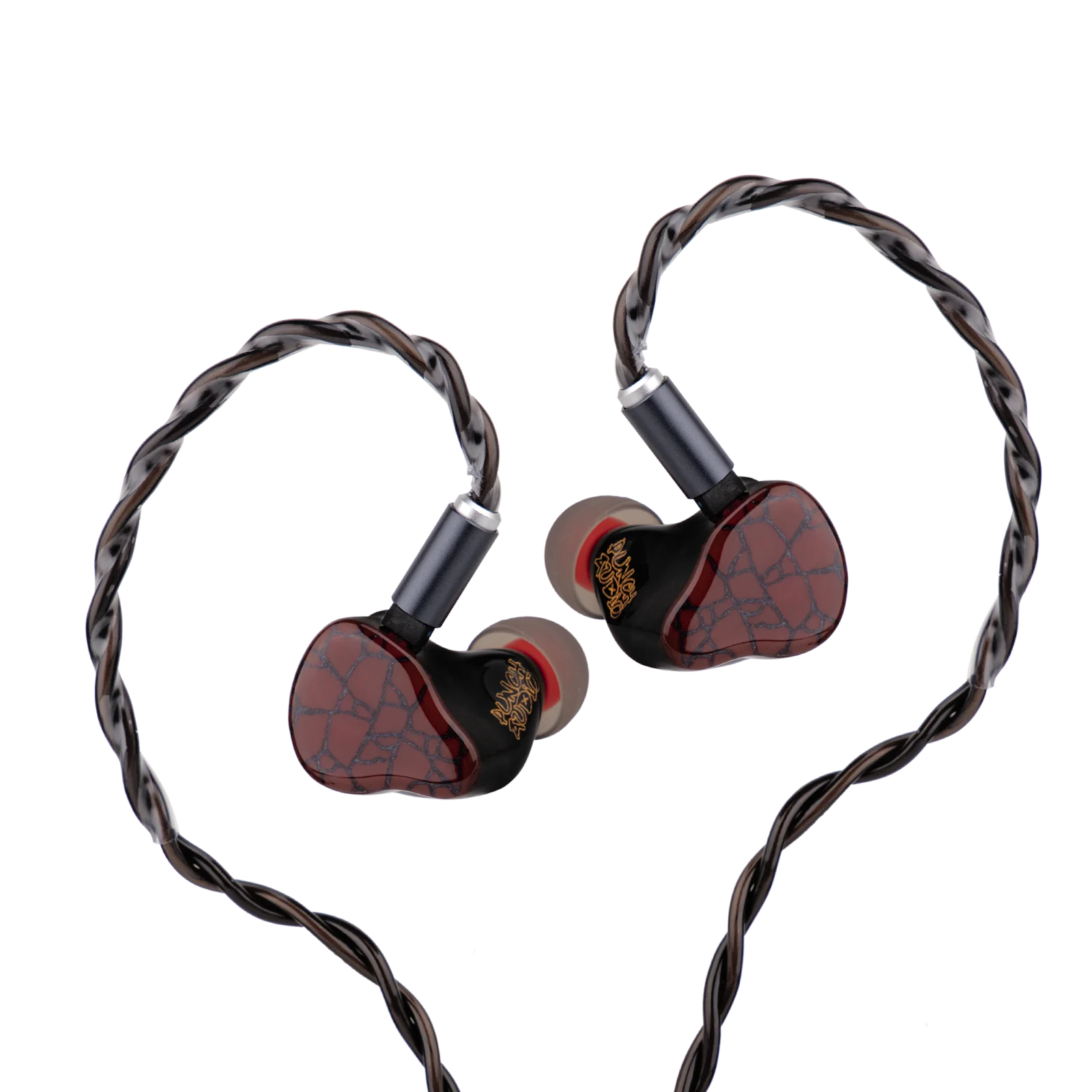 سماعة Linsoul Punch Audio Martilo IEM 1 Planar + 2 BA + 2 DD Hifi مع جهير غامر وكابل قابل للتبديل مخصص