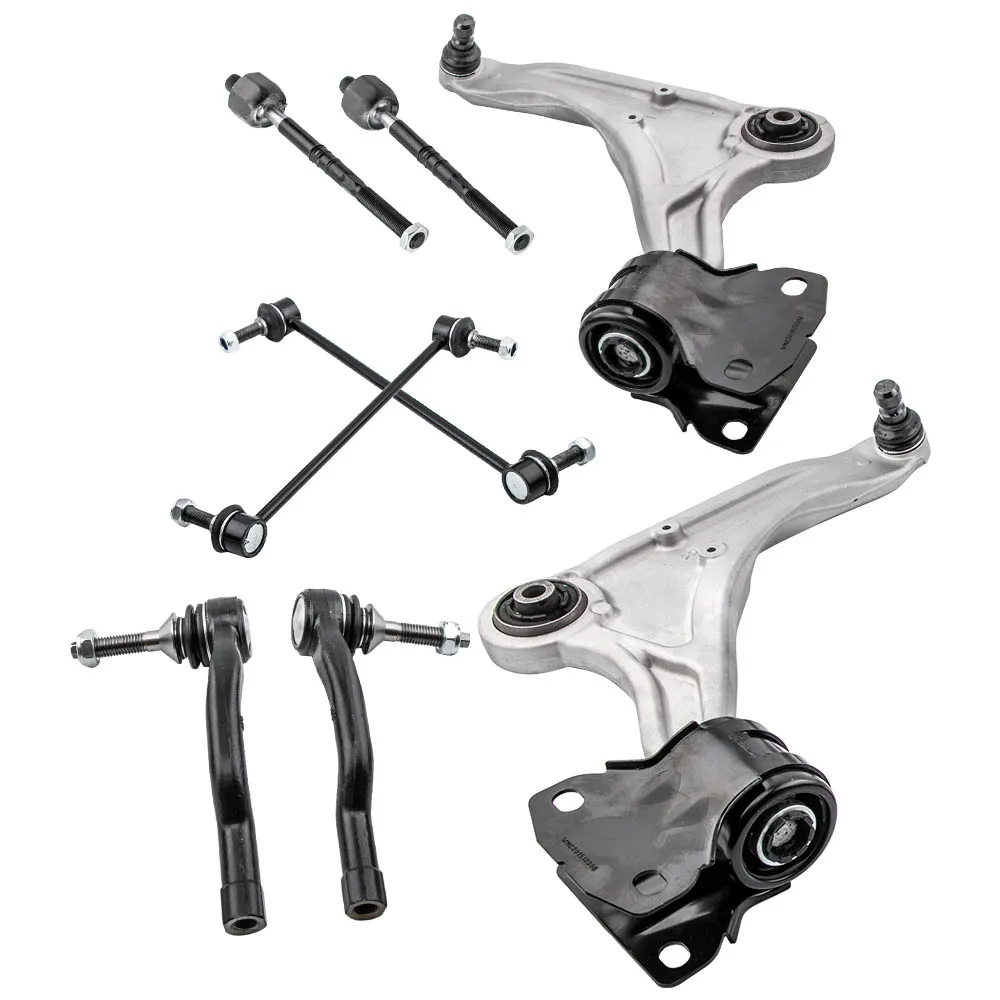 

8x Front Lower Control Arm Tie Rod for 2013-2020 Ford Fusion 13-18 Lincoln MKZ