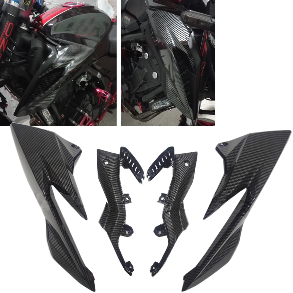 

Motorcycle Front Upper Inner Panel Fairing For Honda CB500F 2016 2017 2018 CB 500F Gas Tank Side Cover Interior Trim Cowl Carbon