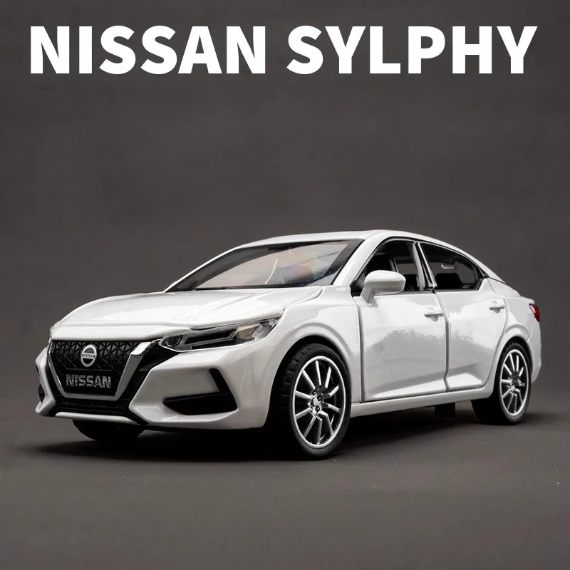 

1:32 Nissan SYLPHY Alloy Cast Toy Car Model Sound and Light Toy Collectibles Birthday gift