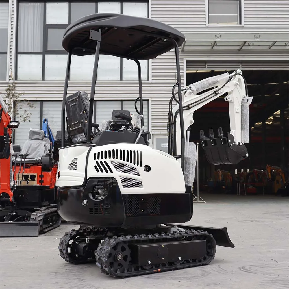 Mini Graafmachine 1.5 Ton Boerderij Nieuwe Crawler Digger Chinese Kleine Graafmachines Voor Tuinen Verzending Niet Inbegrepen