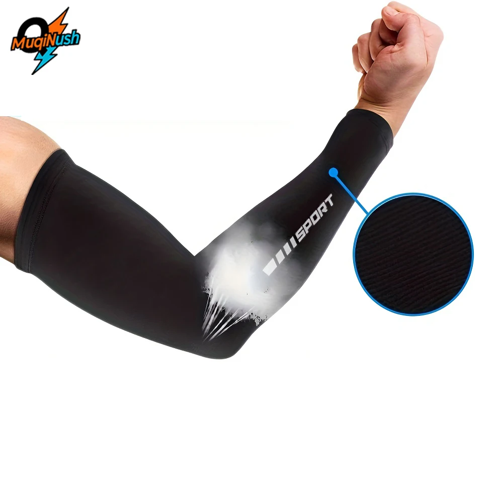 

MuqiNush UV Protection Arm Sleeves-Breathable Quick-Dry Cooling Ice Sleeves for Cycling,Driving Fishing Sunscreen Cuff Covers