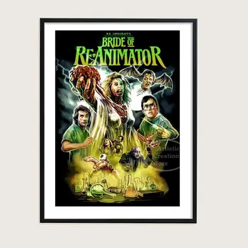 Re-Animator filmaffisch konsttryck klassisk film populär kanvasmålning och tryck väggaffisch för sovrum klubb heminredning 10 best sales Reanimator - №3