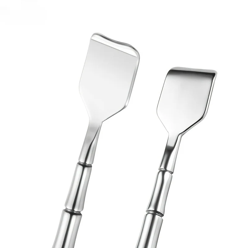 1/2pcs Facial Cleansing Tools , Stainless Steel Material, Manual Physical Exfoliation And, Facial Massage Tool