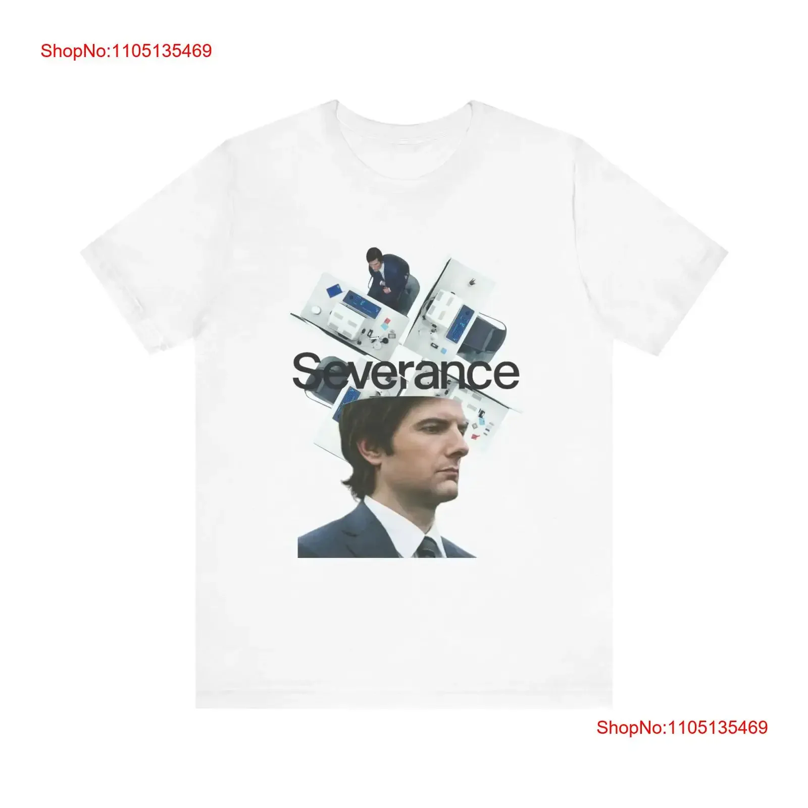 Severance TV Show Inspired Cool T Shirt vintage Washed Stylish Comfortable Stretched graphic Unisex Breathable