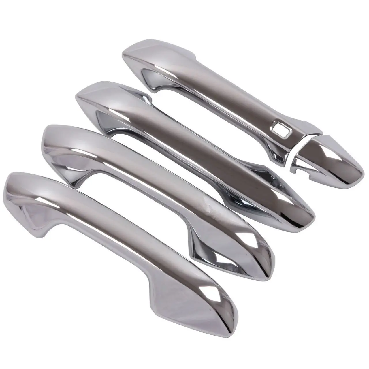 لكيا ceed 3 cee 'd cee d SW المضي قدما 2018-2021 ألياف الكربون الفضة مقبض باب السيارة غطاء الكسوة ملصق اكسسوارات التصميم لصائق