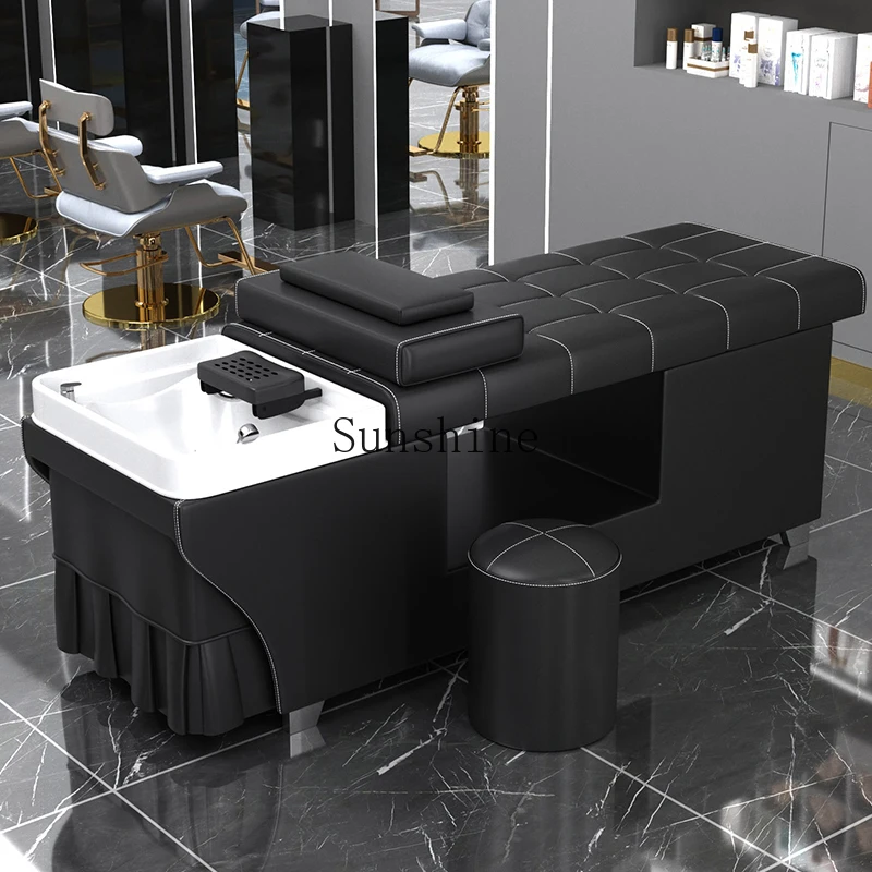 

Hair therapy massage shampoo bed barber shop special water circulation fumigation ear beauty special one