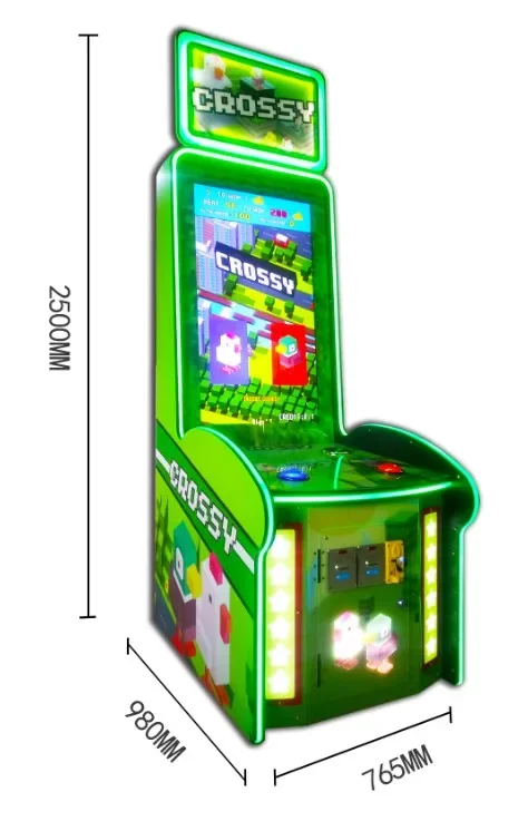 جهاز Playfun Family Fun Carnival Center Device Crossy Road Video Arcade Exchange Ticket Lottery Game Machine