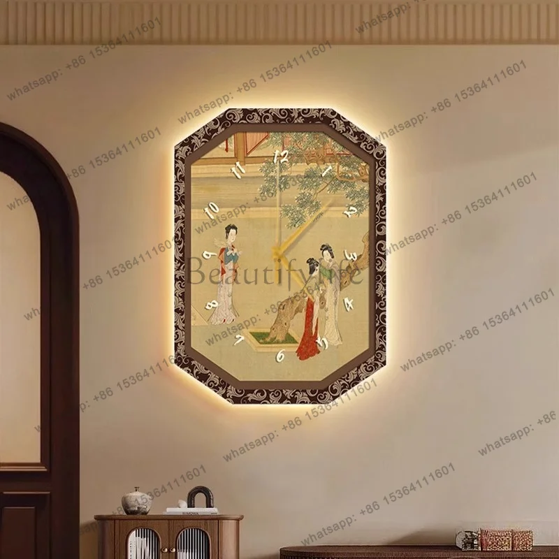 Design Unique Wall Clock Minimalist Luxury Digital Unusual Creative Wall Clock Vintage Korean European Metal Horloge Home Decor