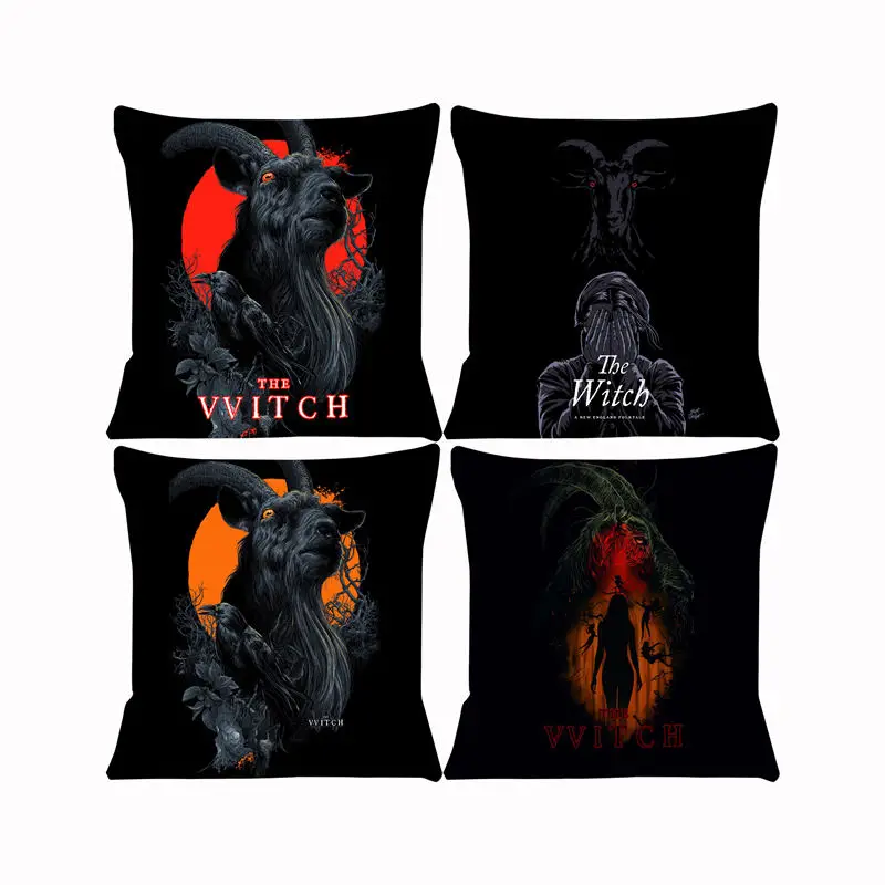 The Witch Cushion Cover Christmas Pillow Cover Pillow For Chairs Home Decorative Cushions For Sofa Throw  SJ-376