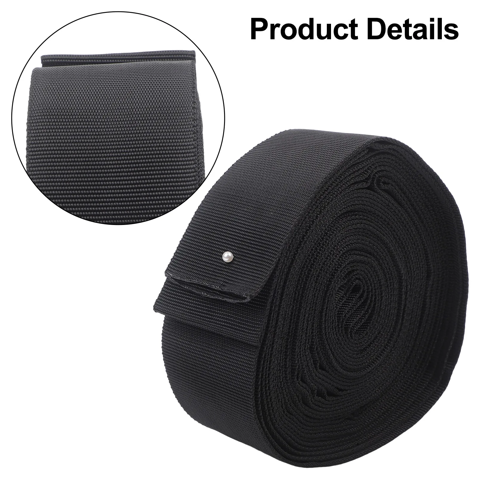 

Customizable Length Cable Protection Cable Management Easy Installation Hollow Imitation Nylon Webbing For Hydraulic Hoses
