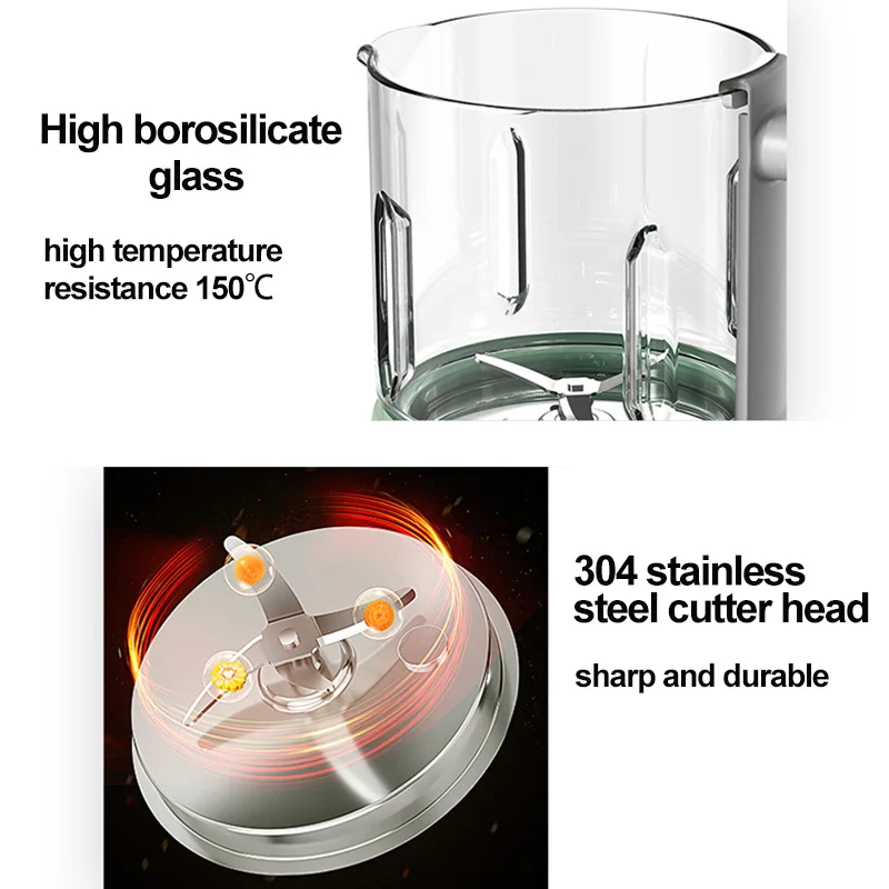 Bear 400 мл семейный блендер для продуктов, устройство для приготовления соевого молока, электрическая соковыжималка, резервирование, Автоматический нагрев, миксер для приготовления пищи 220 В