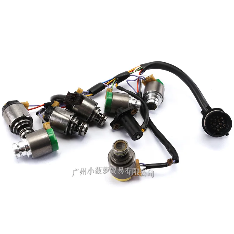 

7PCS 5HP19 ZF5HP24 Transmission Solenoid Valve Kit For BMW Volkswagen AUDI A6 A8 S4 Transmission Solenoid Valve Wiring Harness